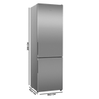 Bolero CoolMarket Combi 356i Inox E Frigorífico Combi
