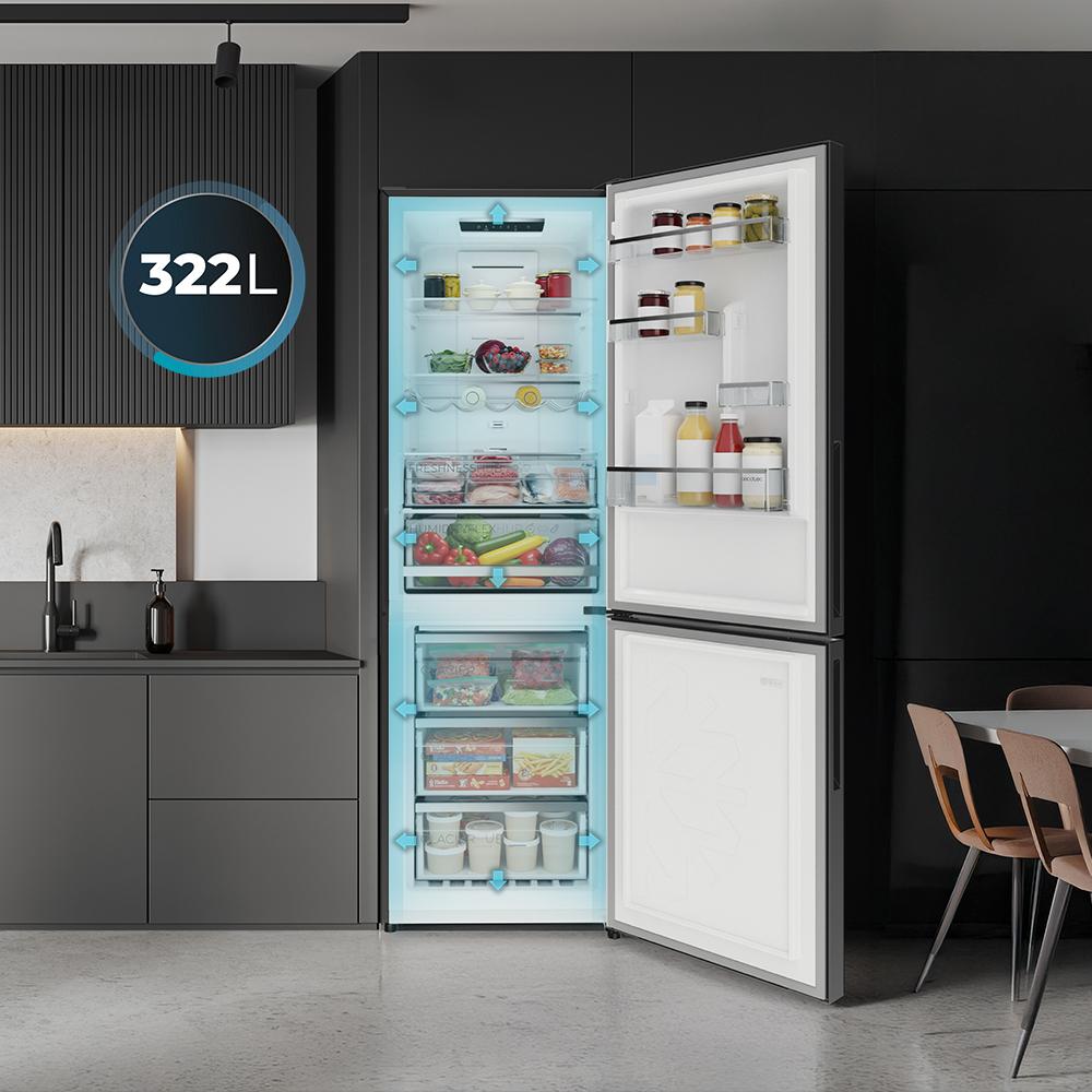 Bolero CoolMarket Combi 322i WD Inox D Frigorífico Combi