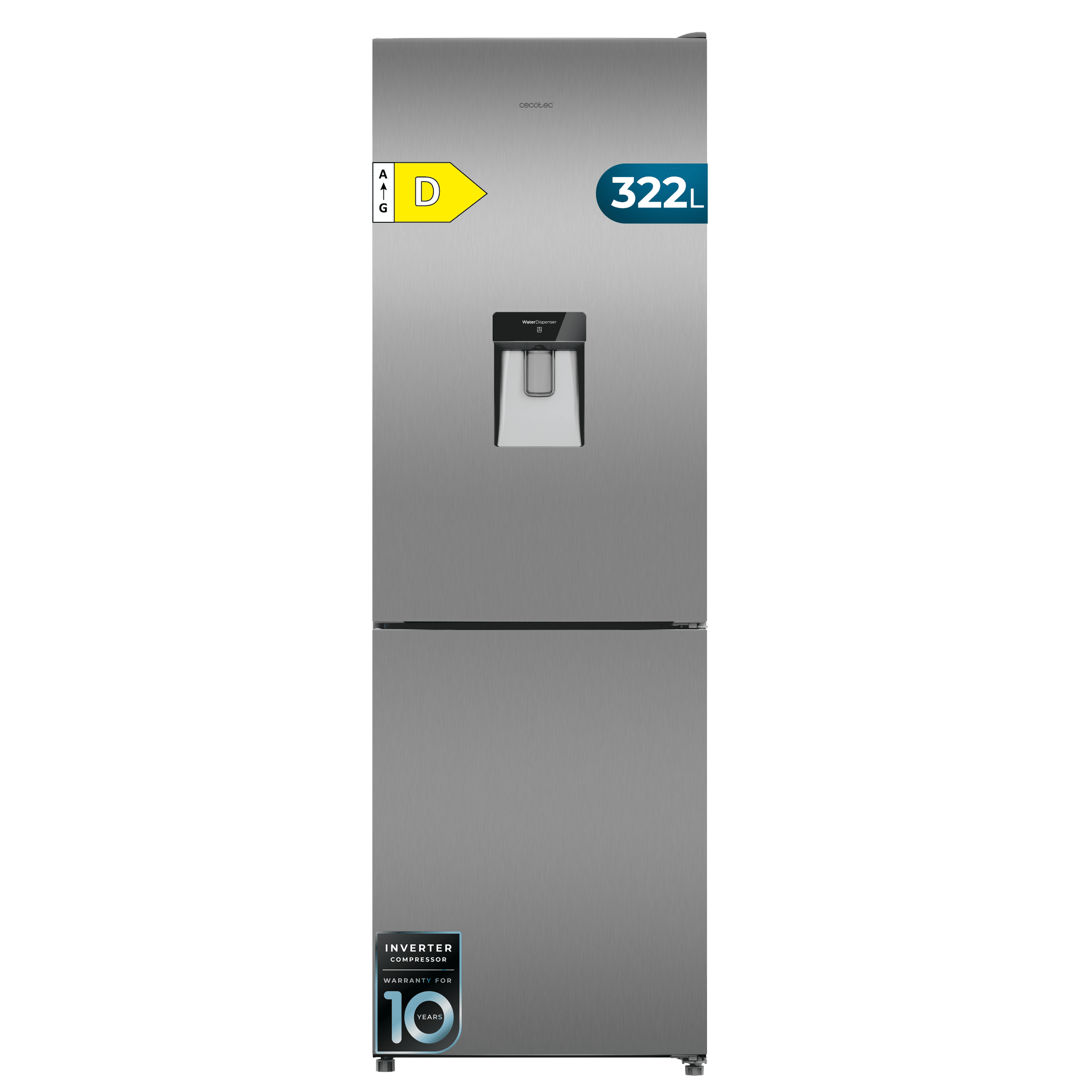 Bolero CoolMarket Combi 322i WD Inox D Frigorífico Combi