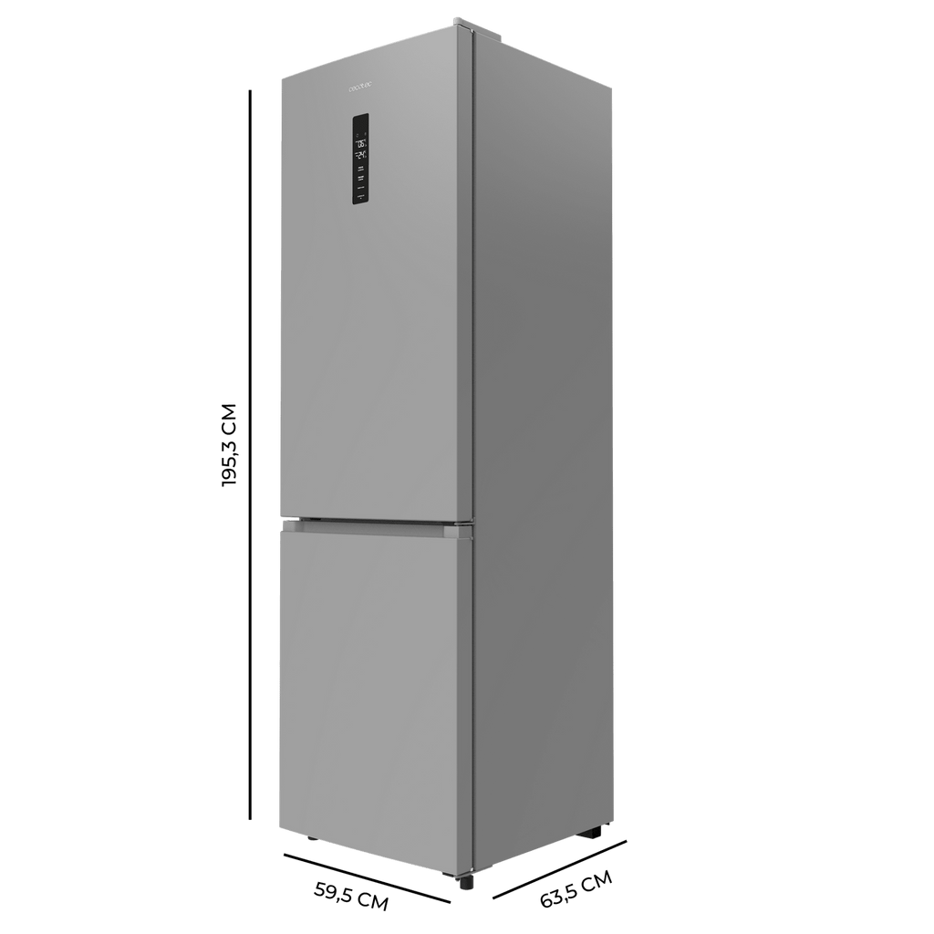 Bolero CoolMarket Combi 335 Grey E Frigorífico combi
