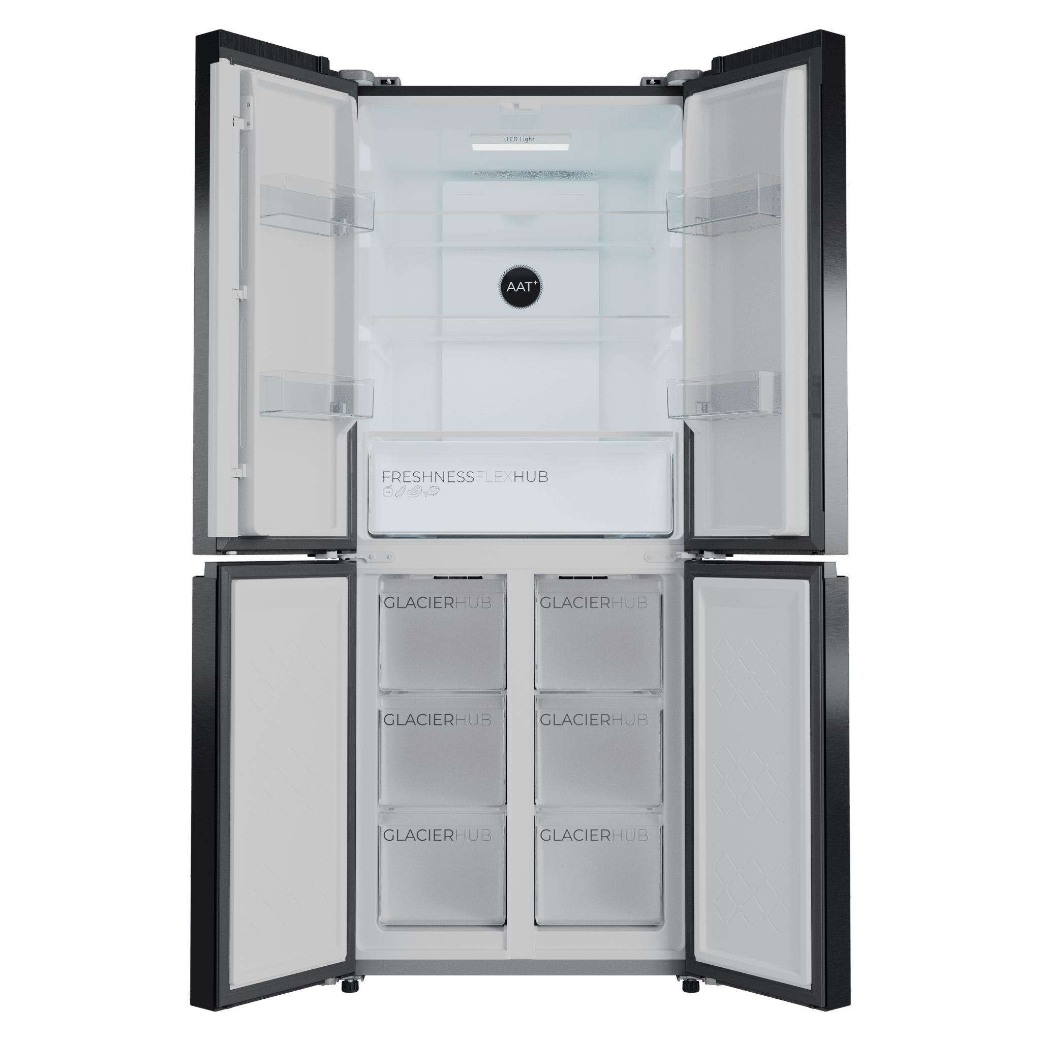 Bolero CoolMarket 4D 394 Dark E Frigorífico 4 Puertas