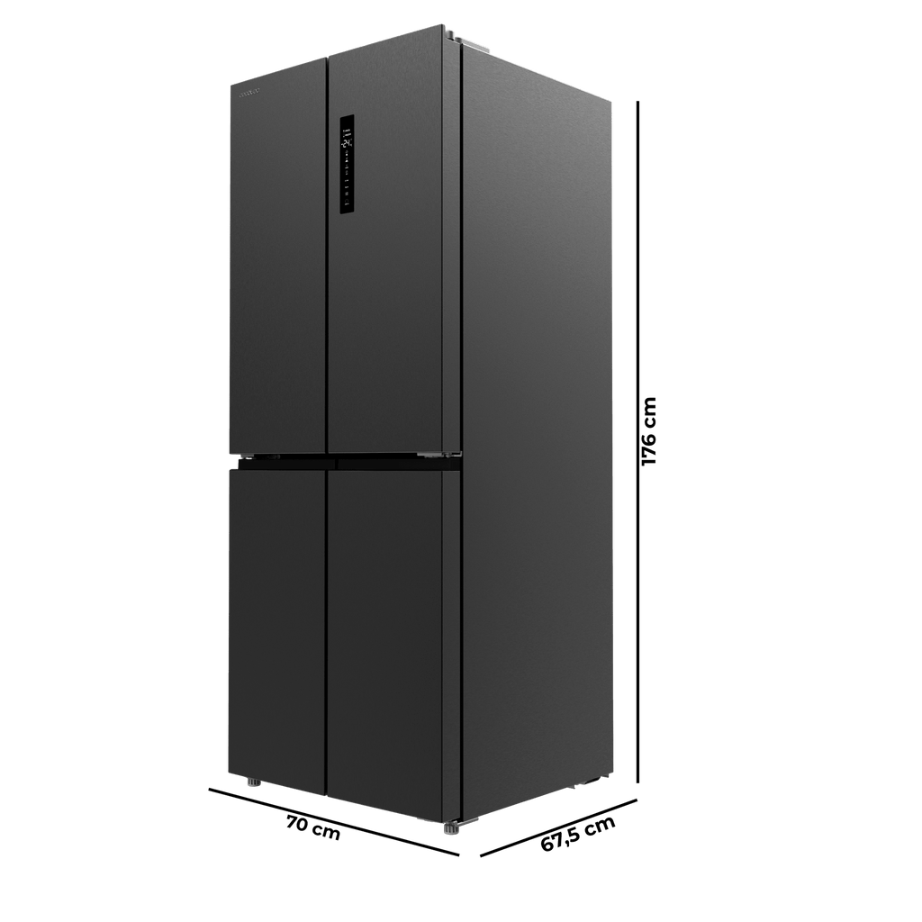 Bolero CoolMarket 4D 394 Dark E Frigorífico 4 Puertas
