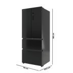 Bolero CoolMarket F2D 403 Dark E Frigorífico Puerta Francesa