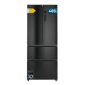 Bolero CoolMarket F2D 403 Dark E Frigorífico Puerta Francesa