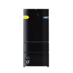 Bolero CoolMarket F2D 458 SBI Black Glass D Frigorífico Puerta Francesa de 4 Puertas