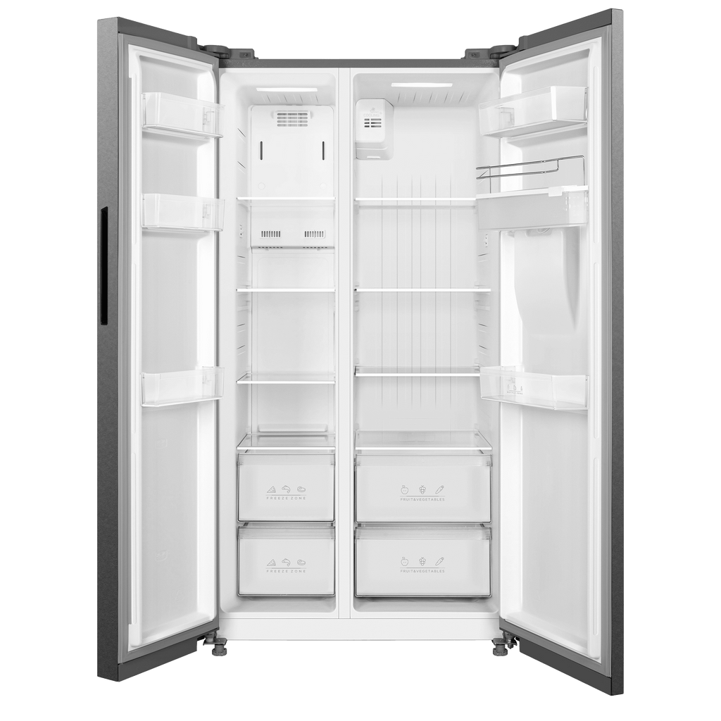 Bolero CoolMarket SBS 551 WD Inox E Frigorífico Americano