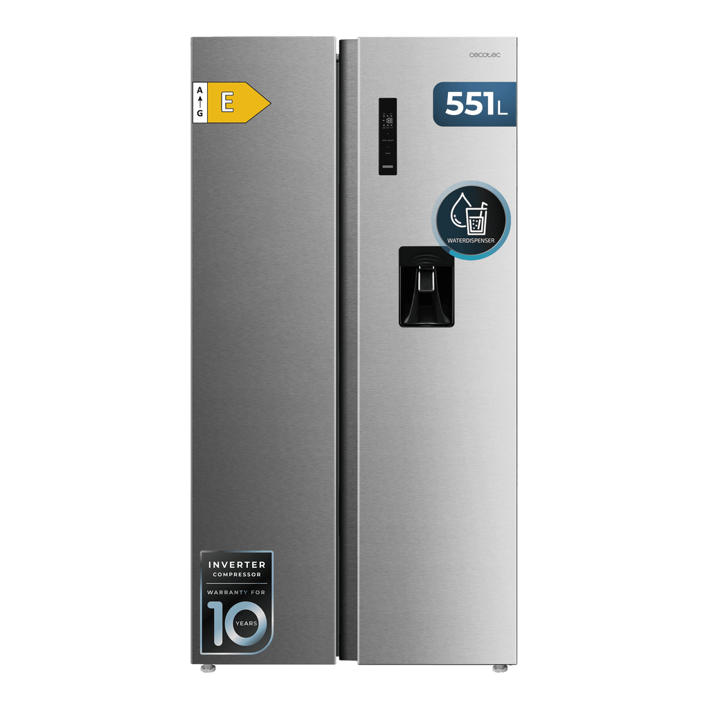 Bolero CoolMarket SBS 551 WD Inox E Frigorífico Americano