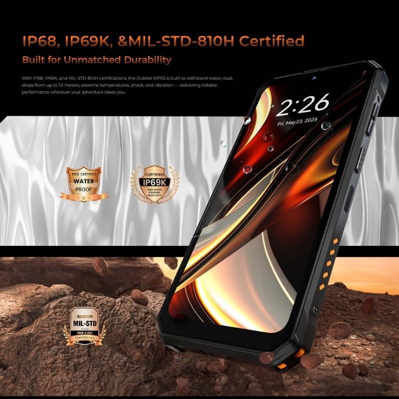 Oukitel WP53 8GB/128GB Negro Rugged