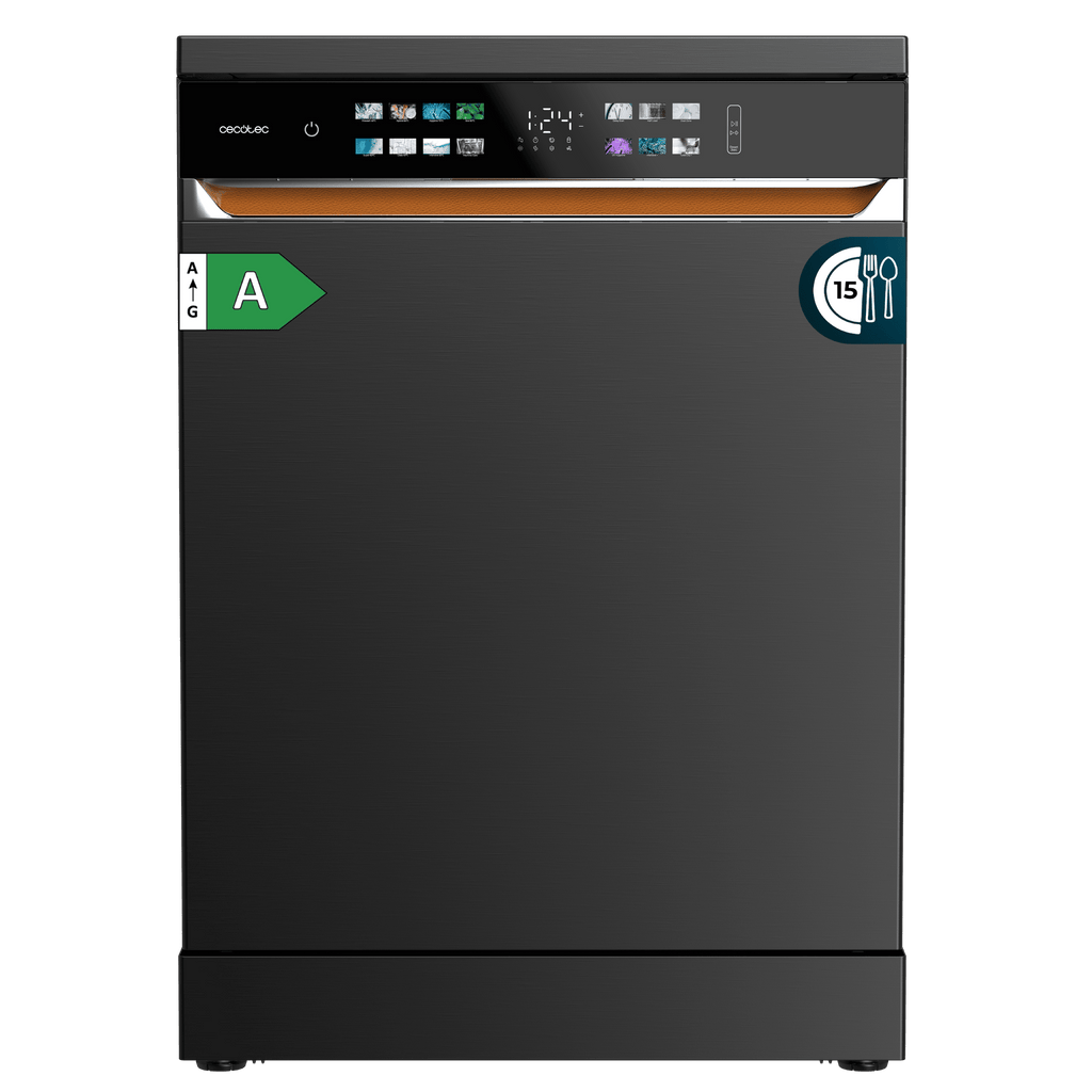Bolero Aguazero 6900 Dark Lavavajillas dark inox de 15 cubiertos