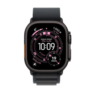 Apple Watch Ultra 3 GPS + Cellular 49mm Black Titanium Case Black Alpine Loop - L