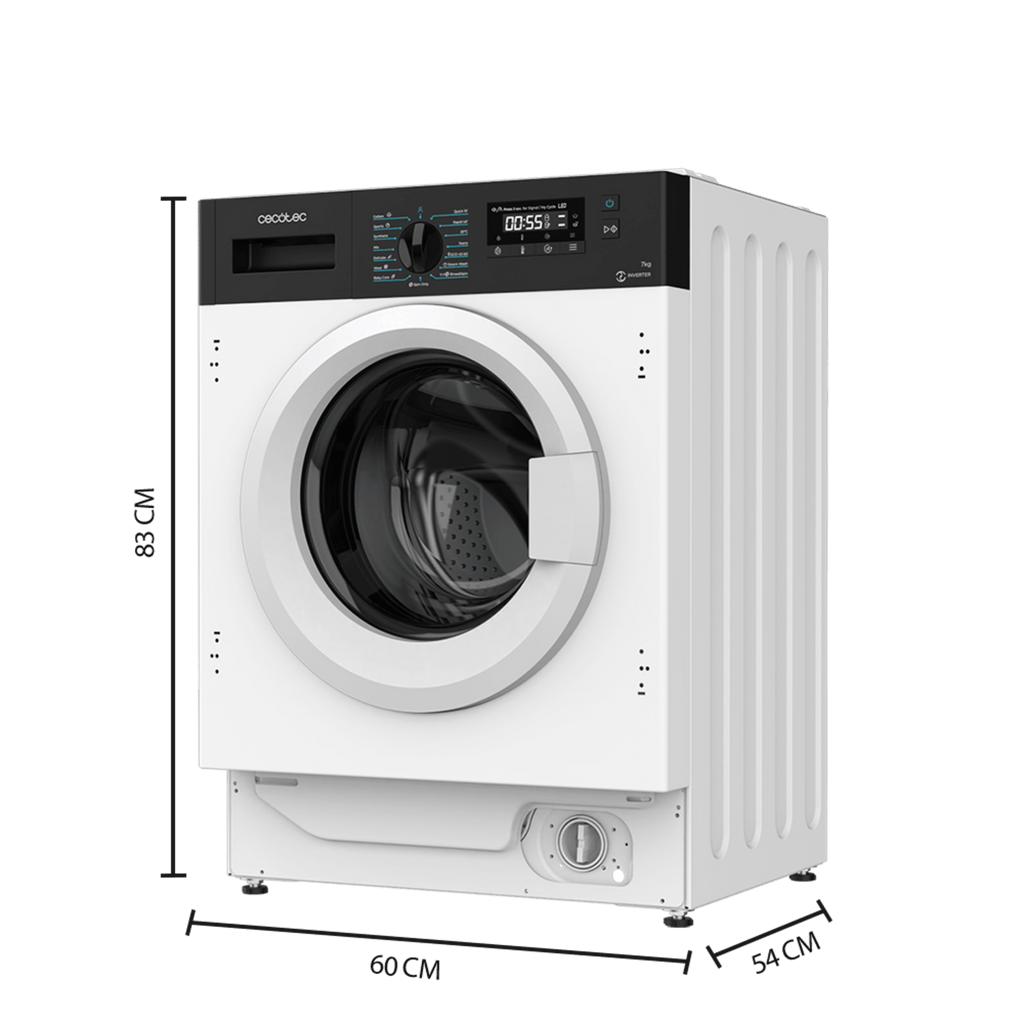Bolero DressCode 740 BI Inverter A Lavadora integrable de 7 kg