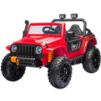 Todoterreno 12V Rojo - Coche eléctrico para niños