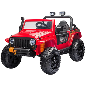 Todoterreno 12V Rojo - Coche eléctrico para niños
