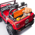 Todoterreno 12V Rojo - Coche eléctrico para niños