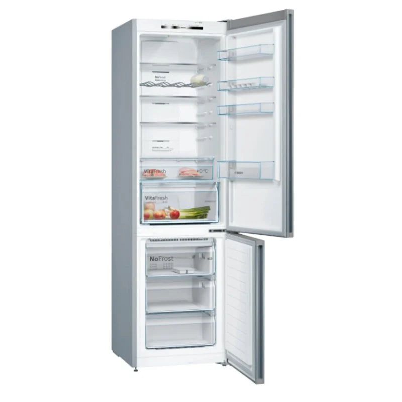 Frigorífico Combi Bosch KGN39VIEB No Frost 203 cm 368 L E Inox Puertas Reversibles Zona 0°C