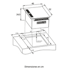 Bolero Squad IH 2200 FullFlex Placa de inducción