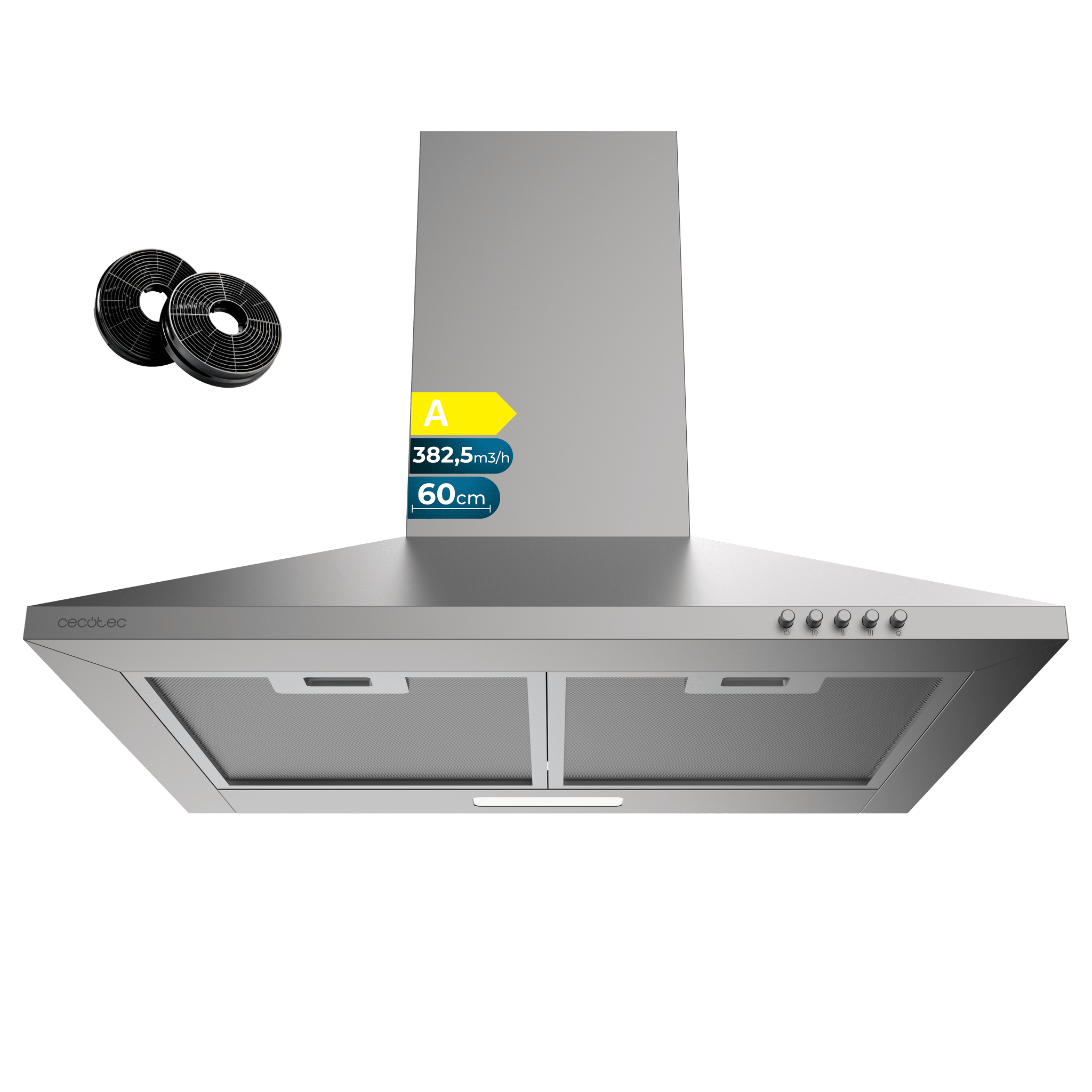 Bolero Flux PM 604000 Inox A Campana Extractora Piramidal