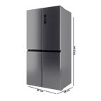 Bolero CoolMarket 4D 503 Inox E Frigorífico 4 Puertas