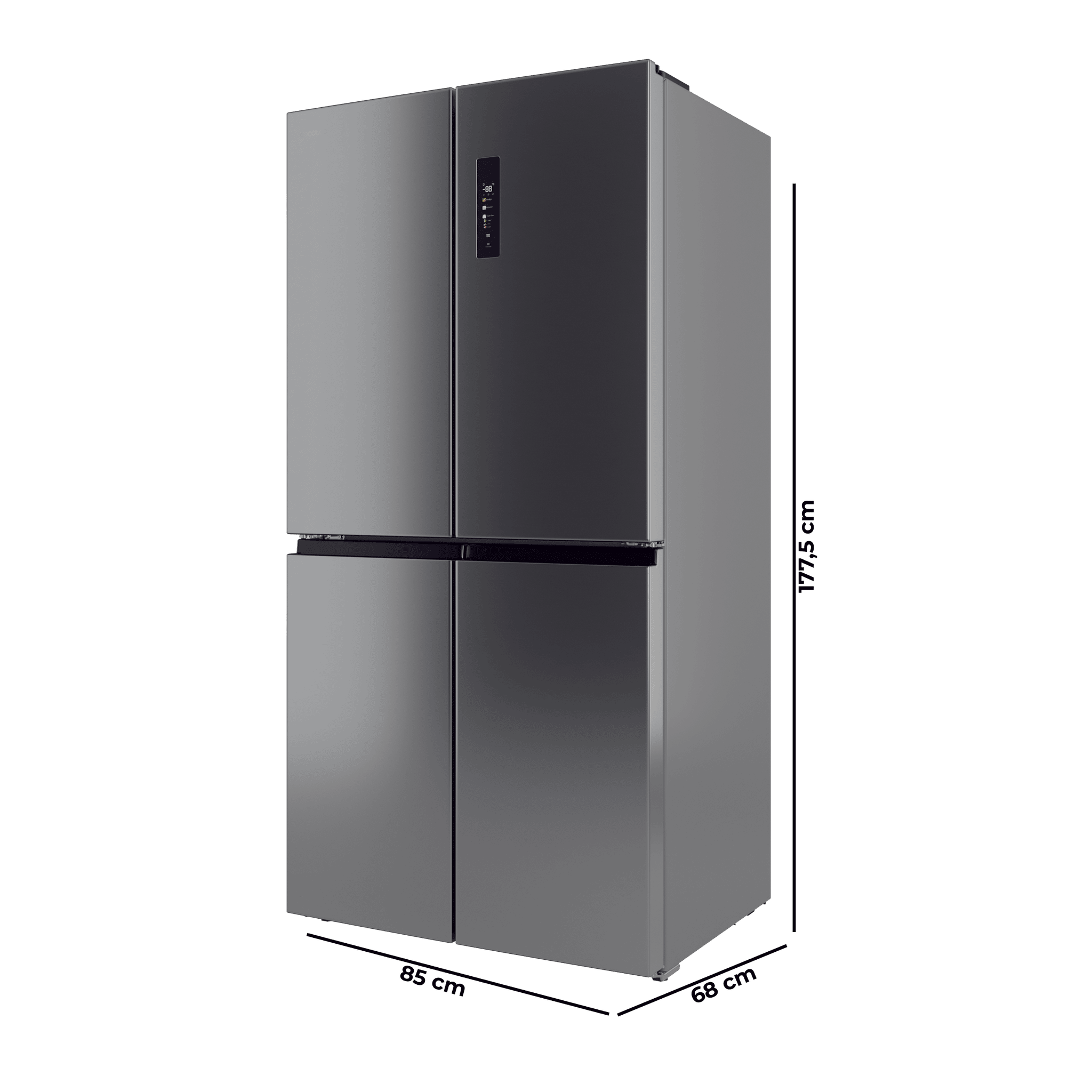 Bolero CoolMarket 4D 503 Inox E Frigorífico 4 Puertas
