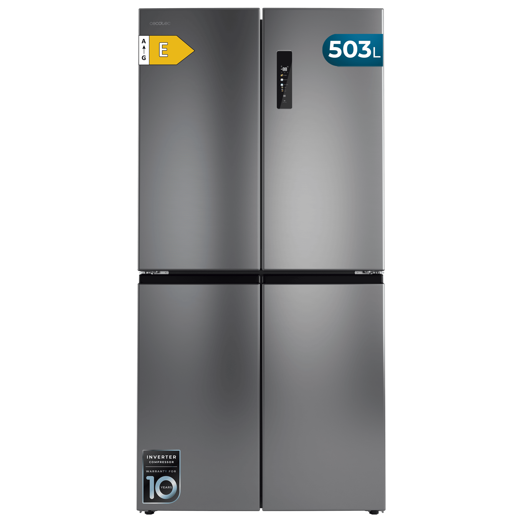 Bolero CoolMarket 4D 503 Inox E Frigorífico 4 Puertas