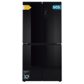 Bolero CoolMarket 4D 503 Black Glass E Frigorífico 4 Puertas