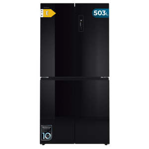Bolero CoolMarket 4D 503 Black Glass E Frigorífico 4 Puertas