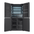 Bolero CoolMarket 4D 503 Black Glass E Frigorífico 4 Puertas
