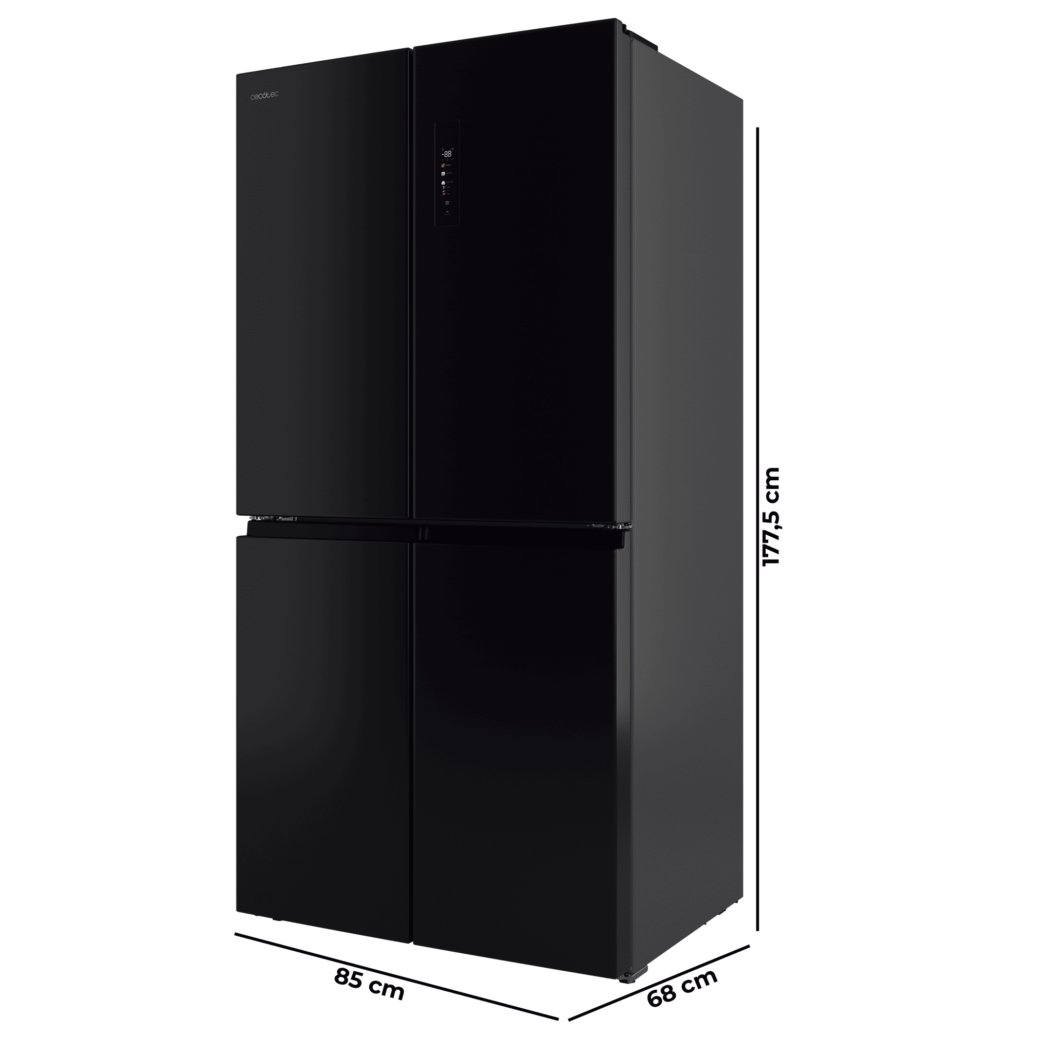 Bolero CoolMarket 4D 503 Dark E Frigorífico 4 Puertas