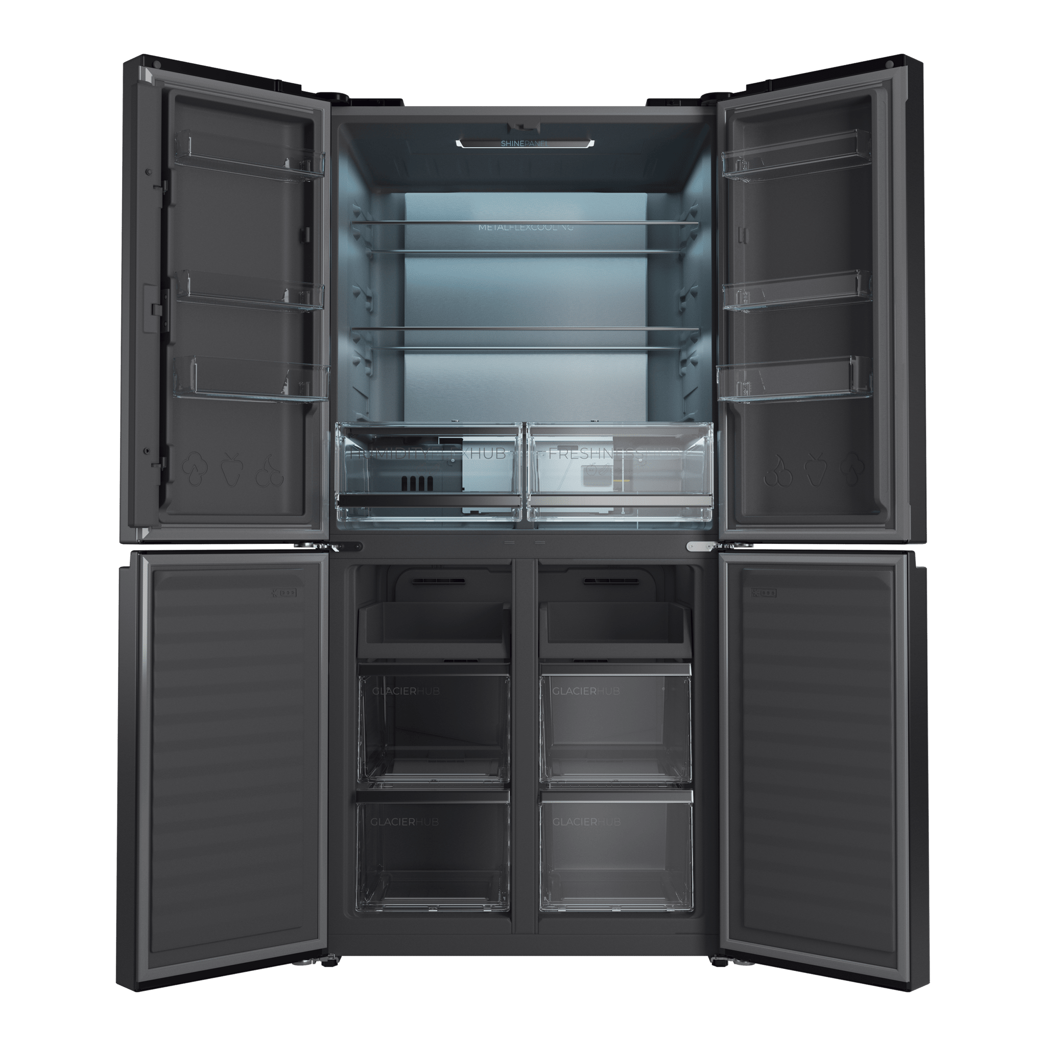 Bolero CoolMarket 4D 503 Dark E Frigorífico 4 Puertas