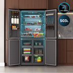 Bolero CoolMarket 4D 503 Dark E Frigorífico 4 Puertas