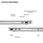 Portátil HP EliteBook 8 G1i 16" Intel Core Ultra 5 225H 16GB 512GB SSD IPS WUXGA AI Plata