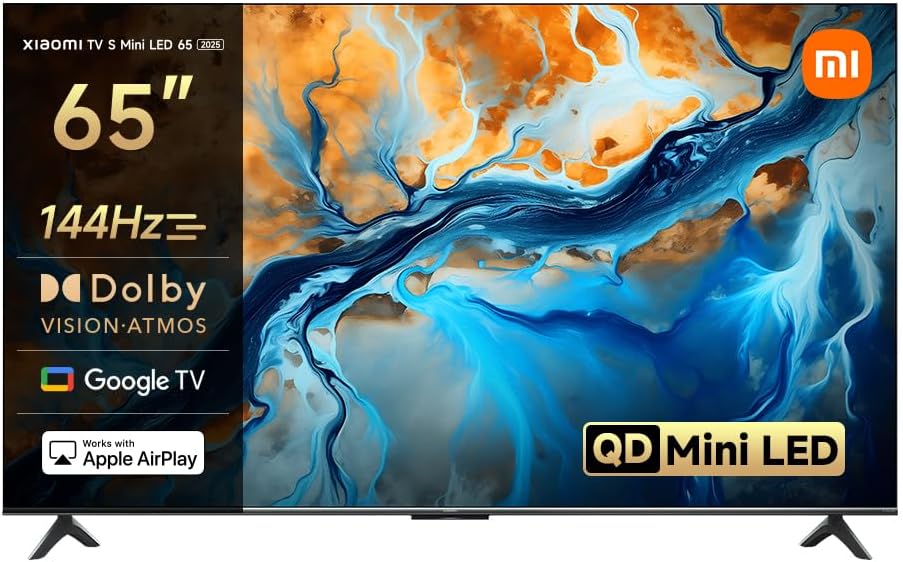 TV Xiaomi TV S 2025 65" QD Mini LED UltraHD 4K Google TV