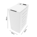 Bolero DressCode Top 750 Inverter Lavadora de carga superior