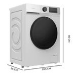 Bolero DressCode 9450 Inverter Lavadora blanca de 9 kg