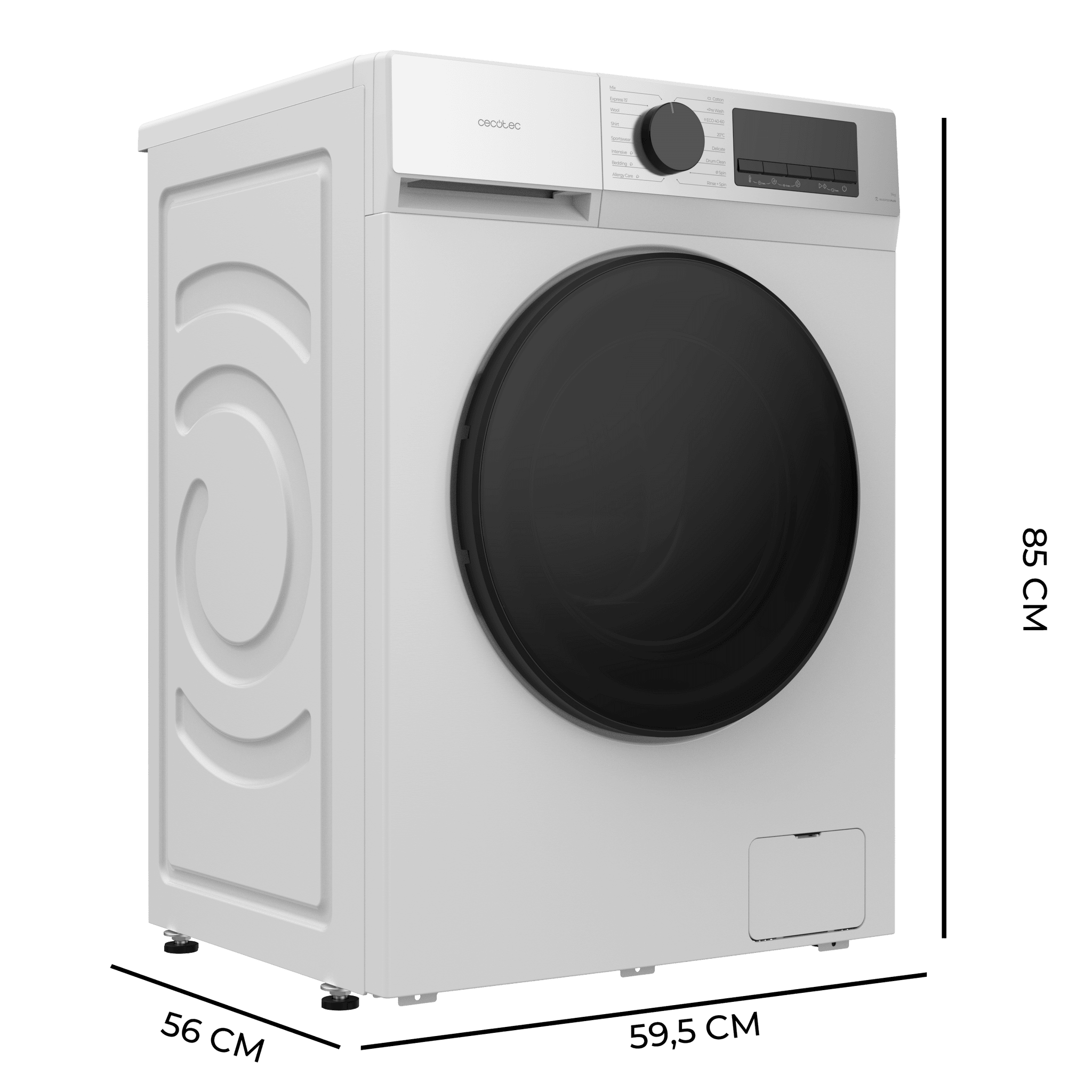 Bolero DressCode 9450 Inverter Lavadora blanca de 9 kg