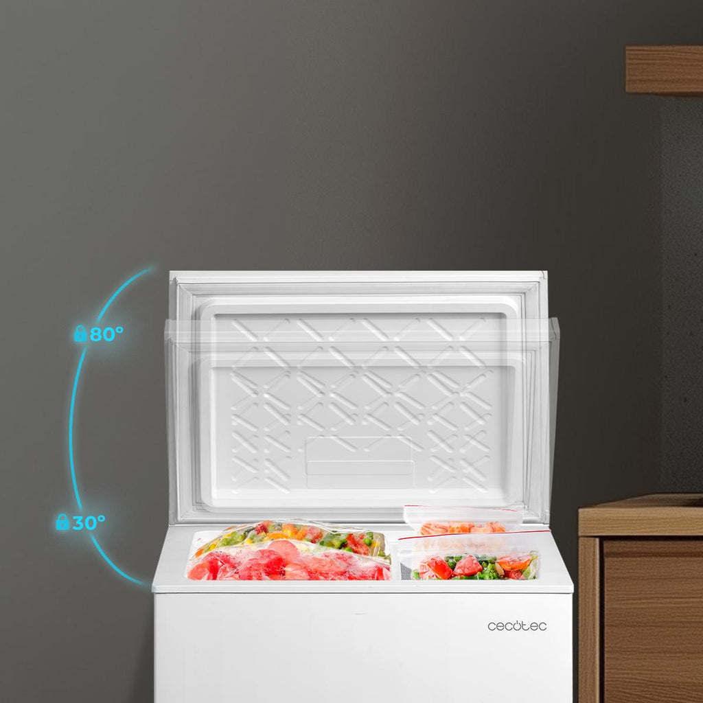 Bolero CoolMarket Chest 99P White E Congelador Horizontal 99L