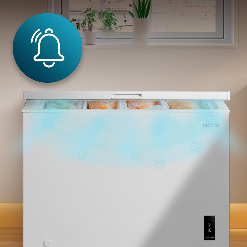 Bolero CoolMarket Chest 249P White E Congelador Horizontal 249L