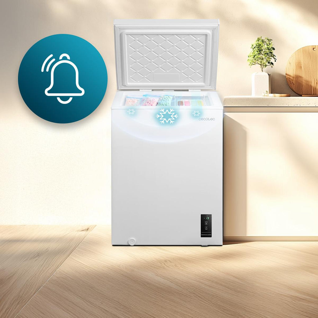Bolero CoolMarket Chest 143P White E Congelador Horizontal 99L