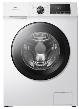 LAVADORA TCL FF1024WA0ES BLANCA 10KG 1400RPM CLASE A-10% 16 PROGRAMAS DISPLAY INICIO DIFERIDO STEAM WASH MOTOR INVERTER