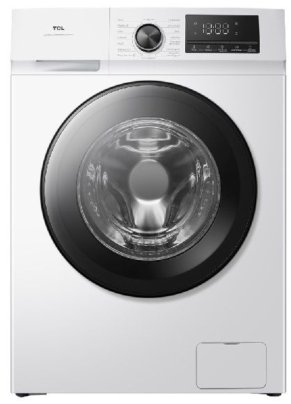 LAVADORA TCL FF1024WA0ES BLANCA 10KG 1400RPM CLASE A-10% 16 PROGRAMAS DISPLAY INICIO DIFERIDO STEAM WASH MOTOR INVERTER