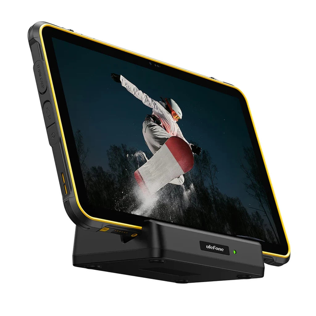 Ulefone RugKing Pad 2 Pro 4G 128GB Amarillo Triple certificado de resistencia 8GB de RAM Cámara trasera de 48 MPx