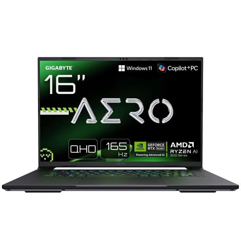 Portátil Gigabyte AERO X16 16" AMD Ryzen AI 7 350 32GB 1TB SSD RTX 5070 Windows 11 Home