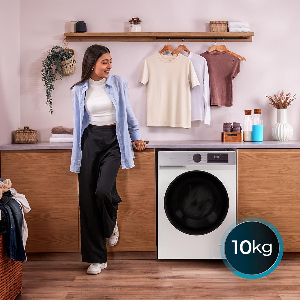 Bolero DressCode 10450 Inverter Lavadora blanca de 10 kg