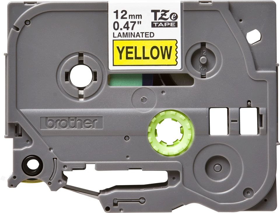 TZE-631 cinta para impresora de etiquetas Negro sobre amarillo