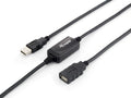 133310 cable USB USB 2.0 10 m USB A Negro