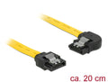 83958 cable de SATA 0,2 m SATA 7-pin Negro, Amarillo