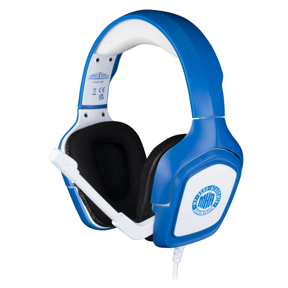 My Hero Academia 80761117846 auricular y casco Auriculares Alámbrico Diadema Juego Azul, Blanco