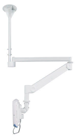 FPMA-HAC100 Soporte de techo para monitor médico 10-24" - alt. 0-170 cm - resorte de gas