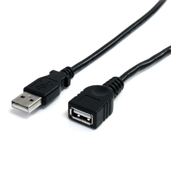USBEXTAA10BK cable USB USB 2.0 3 m USB A Negro