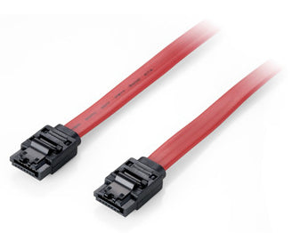 111901 cable de SATA 1 m SATA 7-pin Rojo